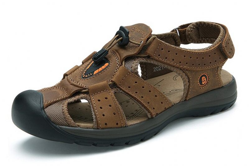 Auron Sommarsandaler För Män - Khaki