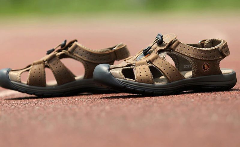Auron Sommarsandaler För Män - Khaki