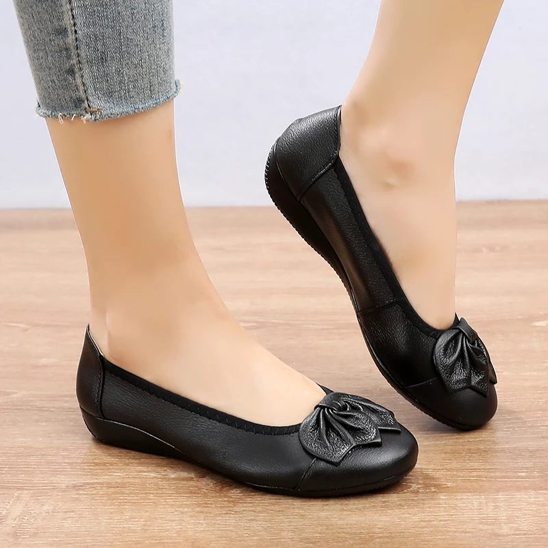 Aurora Bekväma Loafers För Kvinnor - Beige