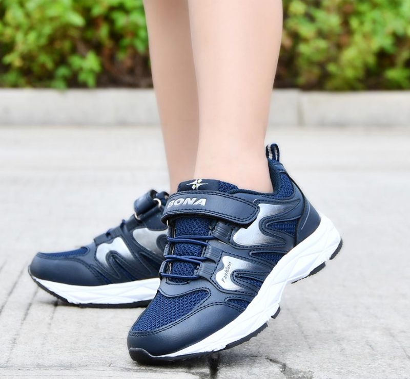 Austin Pojkar Casual Sneakers - Grå