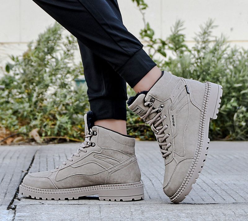 Austin Vinterstövlar För Män - Beige