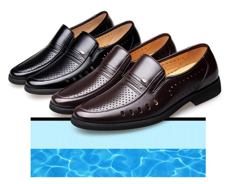 Averico Loafers Modeskor För Män - Svart