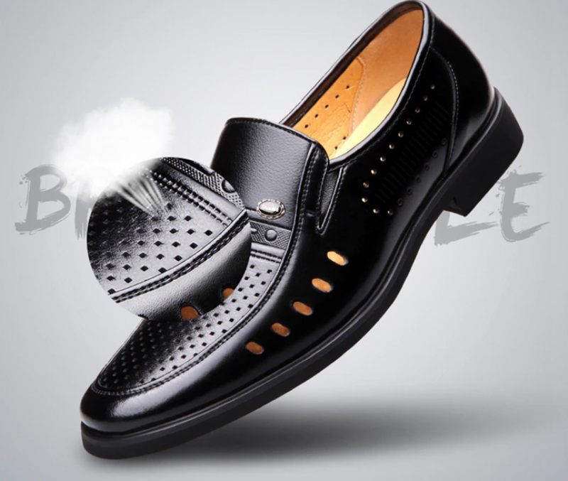 Averico Loafers Modeskor För Män - Svart