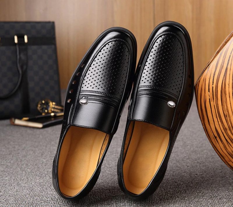 Averico Loafers Modeskor För Män - Svart