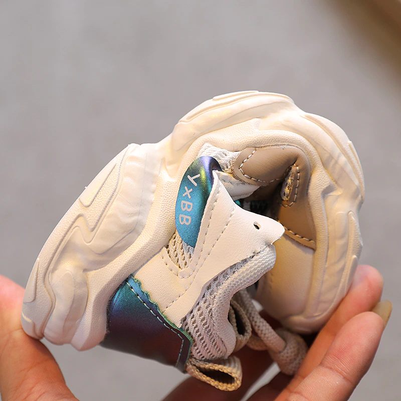 Ayala Unisex Sneakers För Barn - Beige