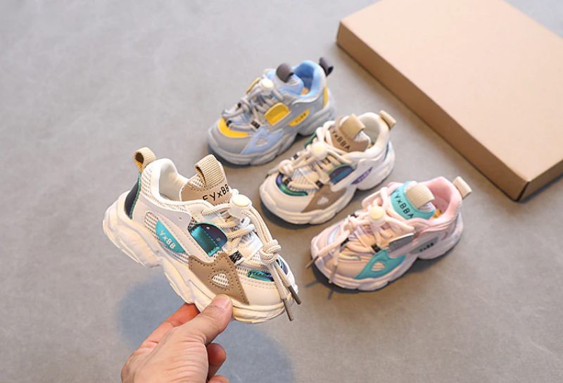 Ayala Unisex Sneakers För Barn - Beige