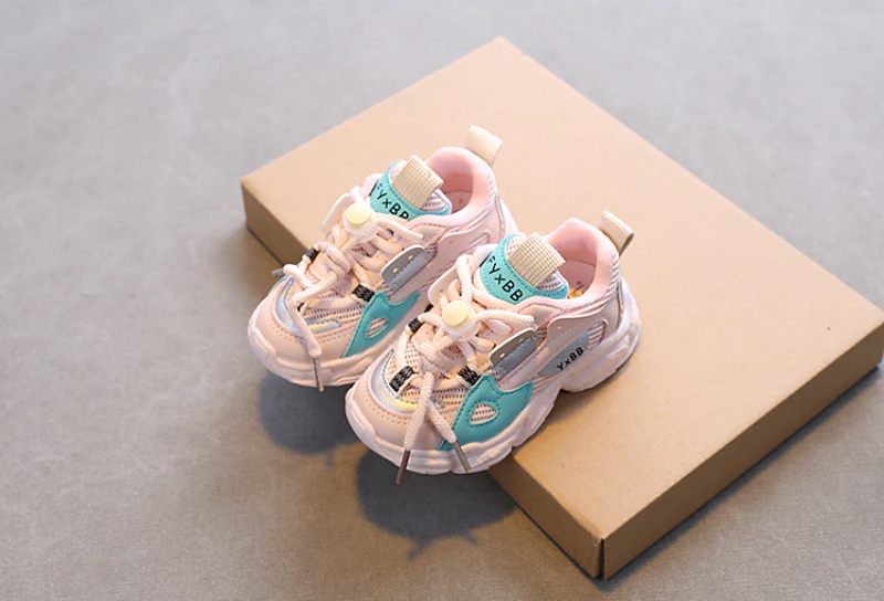 Ayala Unisex Sneakers För Barn - Beige