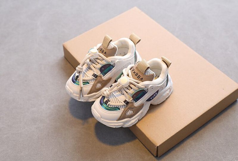 Ayala Unisex Sneakers För Barn - Beige