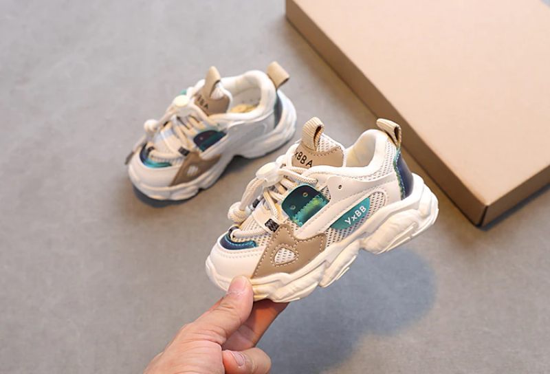 Ayala Unisex Sneakers För Barn - Beige