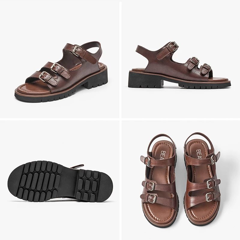 Ayana Sandal För Kvinnor - Kaffe