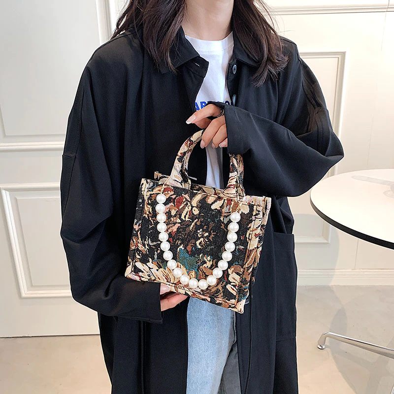 Azalea Luxury Designer Large Tote Hadbag För Kvinnor - Stor brun