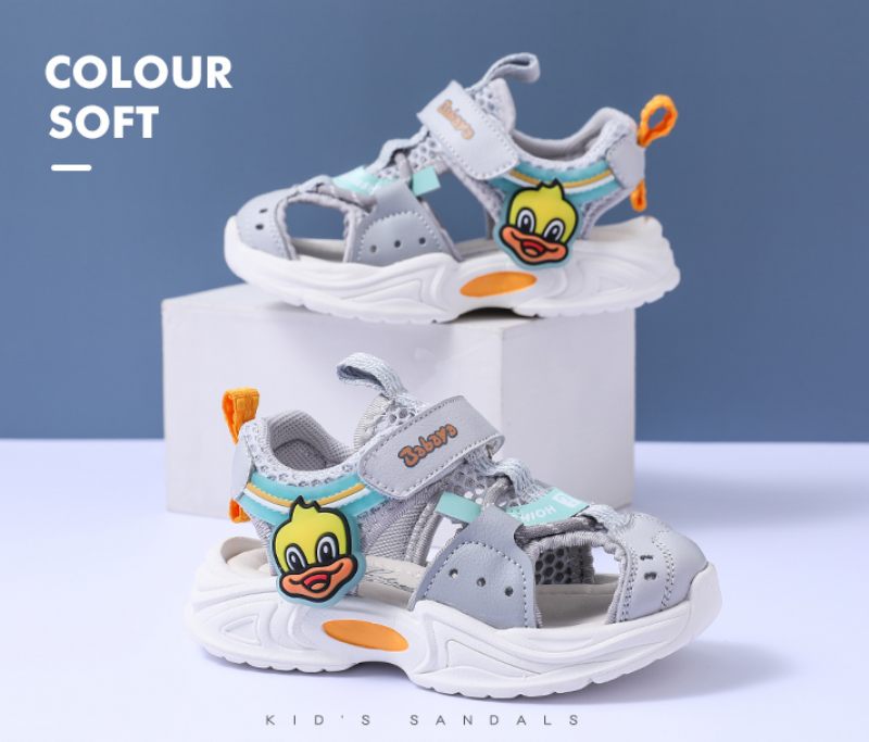 Azier Unisex Modesandal För Barn - Grå