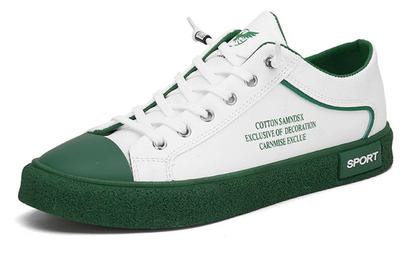 Azis Klassiska Sneakers För Män - Vit