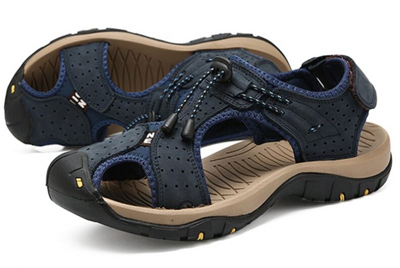 Baddas Casual Sandaler För Män - Blå