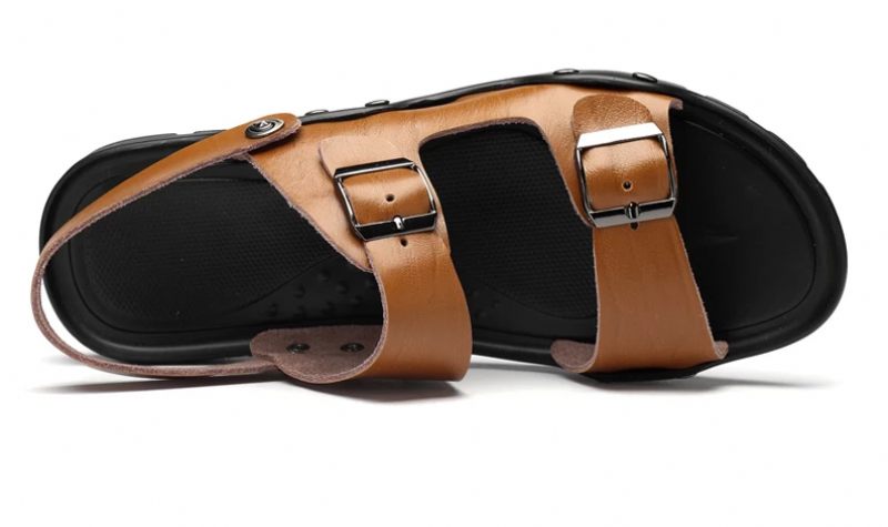 Bailly Klassisk Sandal För Män - Brun