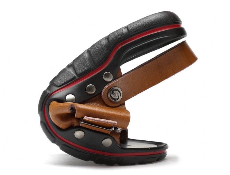 Bailly Klassisk Sandal För Män - Brun