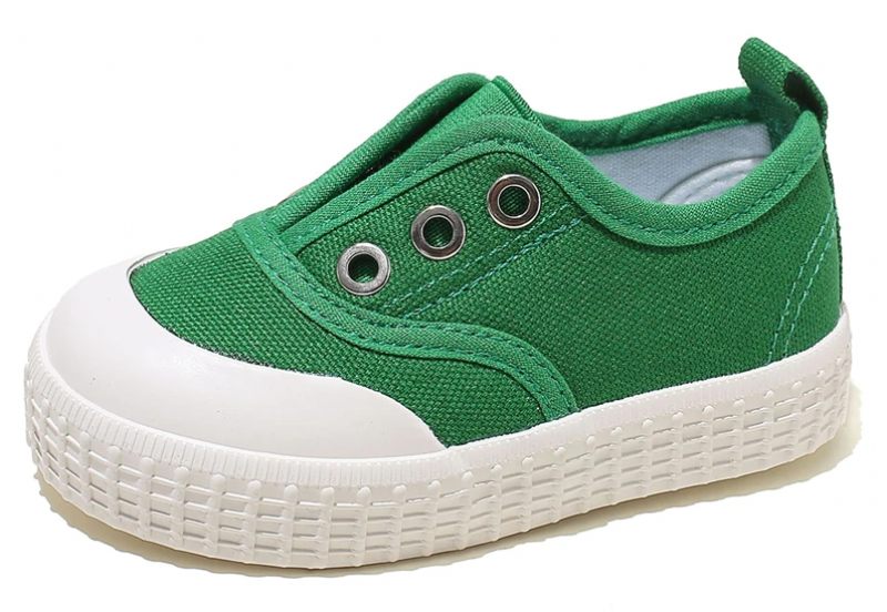 Banderas Unisex Casual Sneaker För Barn - Grön