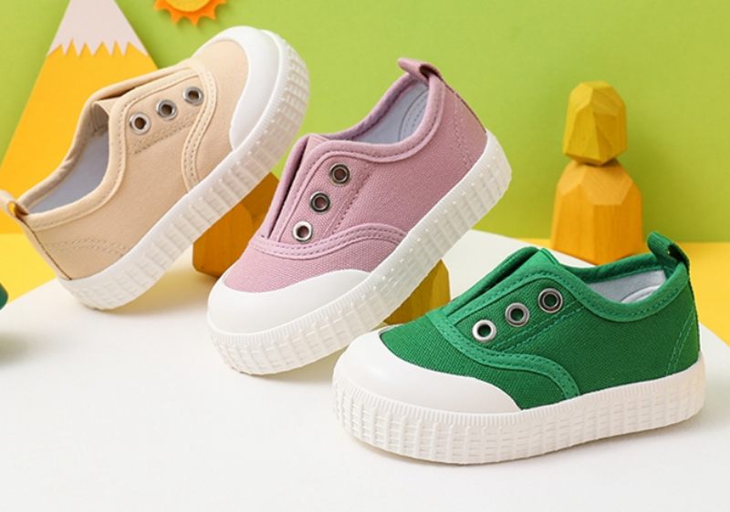 Banderas Unisex Casual Sneaker För Barn - Grön