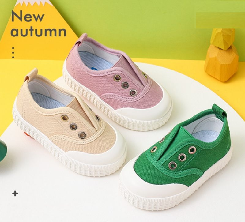 Banderas Unisex Casual Sneaker För Barn - Grön