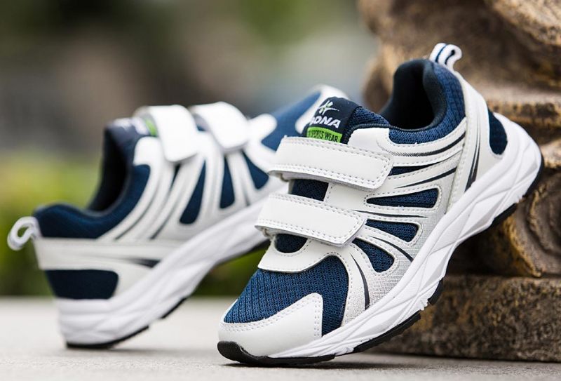 Banner Pojkar Casual Sneakers - Svart
