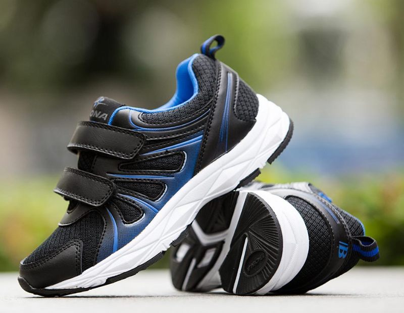 Banner Pojkar Casual Sneakers - Svart