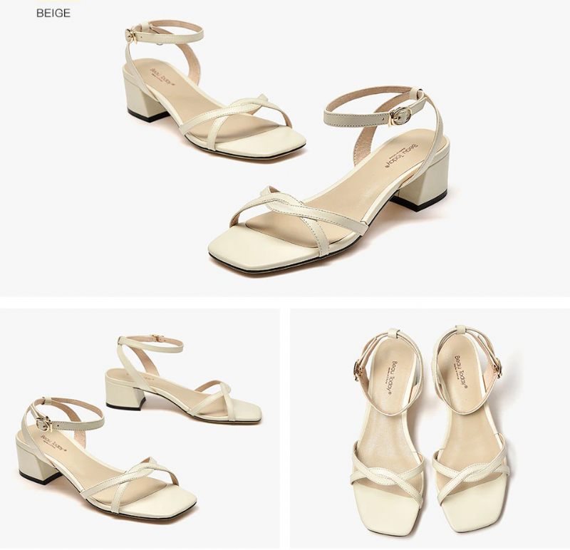 Barny Damsandal - Beige