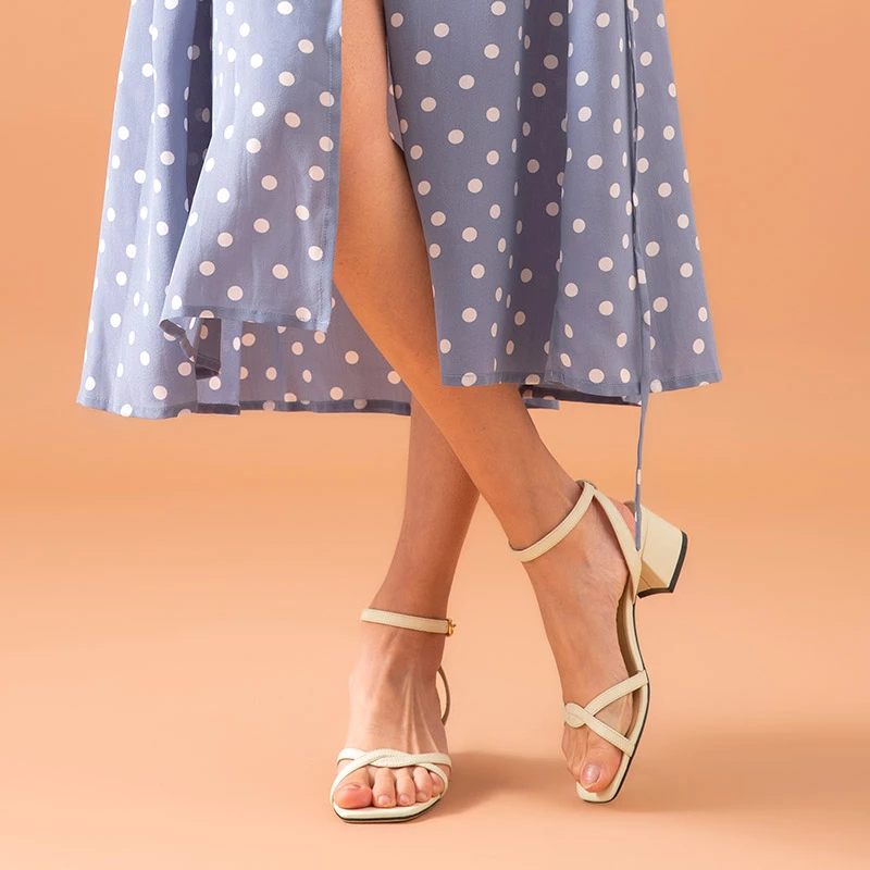 Barny Damsandal - Beige