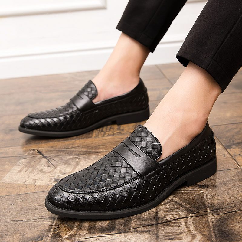 Barot Herr Loafers Klänning Skor - Blå