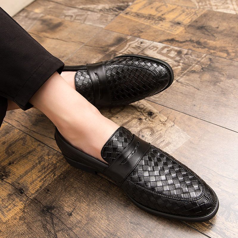 Barot Herr Loafers Klänning Skor - Blå