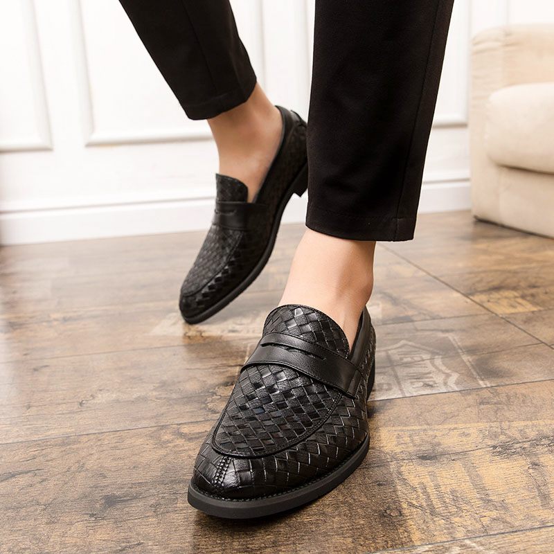 Barot Herr Loafers Klänning Skor - Blå