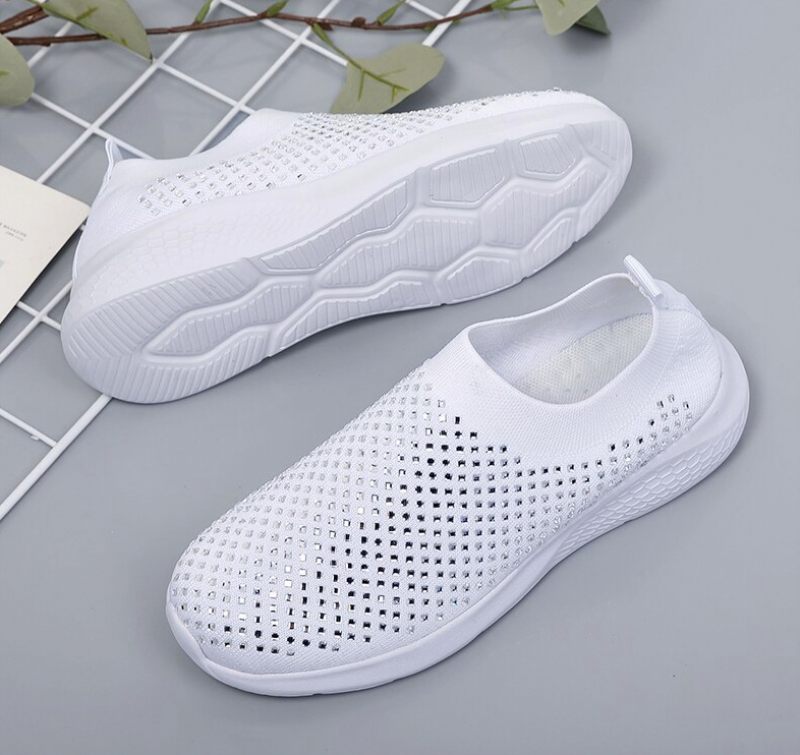 Baruta Slip-on-skor För Kvinnor - Blå