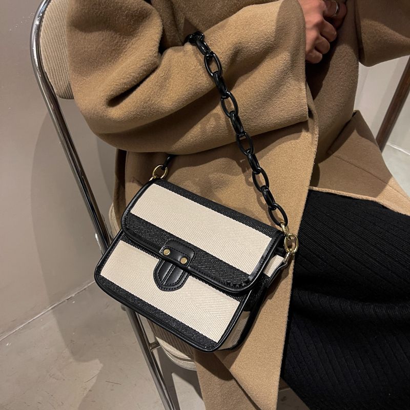 Basilio Crossbody-handväska För Kvinnor - Zebramönster