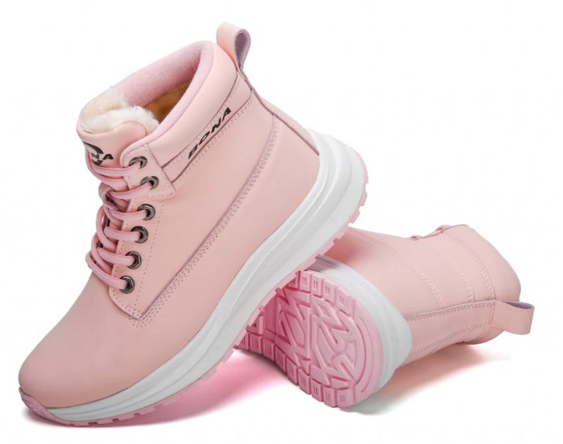 Basilio Damsneaker I Hög Kvalitet I Plysch - Rosa
