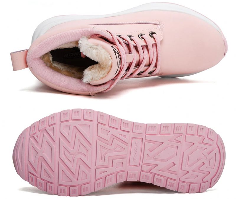 Basilio Damsneaker I Hög Kvalitet I Plysch - Rosa