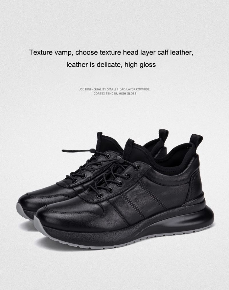 Basten Casual Sneakers För Män - Svart