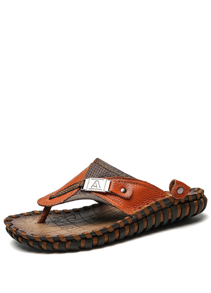Baylon Casual Flip Flops För Män
