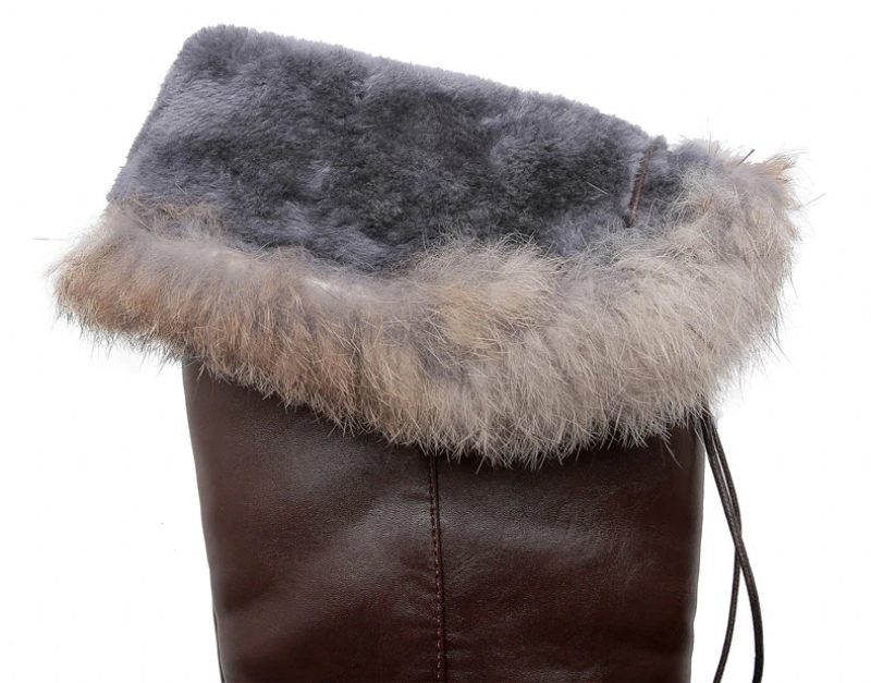 Bayron Warm Snow Black Boots För Kvinnor - Svart