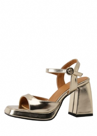 Bela Dam Ankelband Lyxiga Sandaler