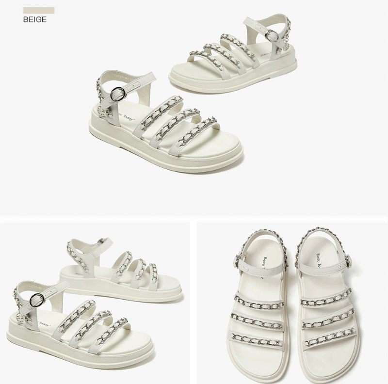 Benarda Damsandal - Beige