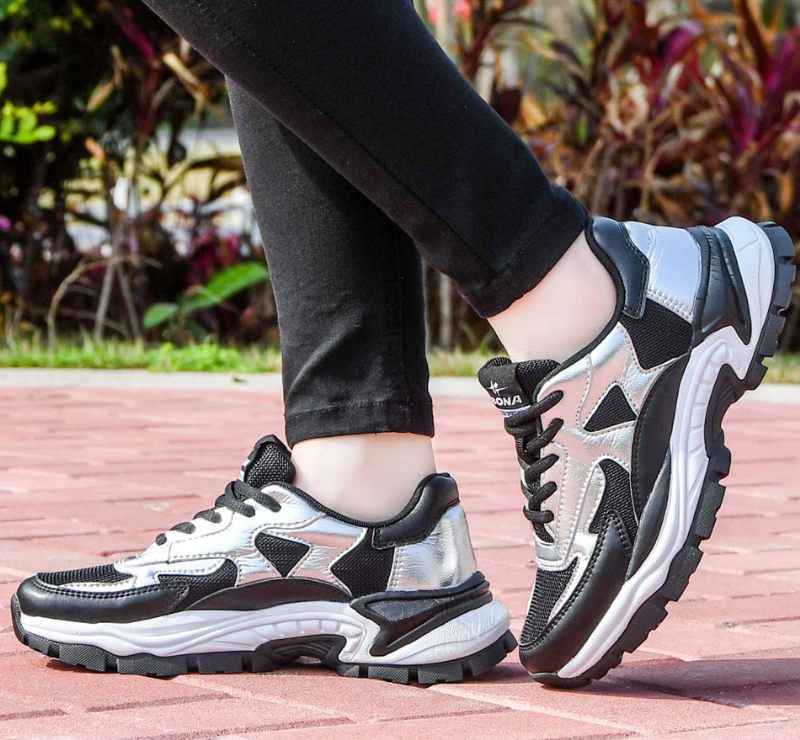 Benia Chunky Sneaker Av Hög Kvalitet För Kvinnor - Gyllene