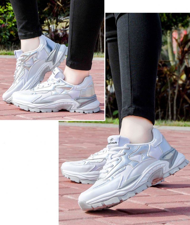 Benia Chunky Sneaker Av Hög Kvalitet För Kvinnor - Gyllene