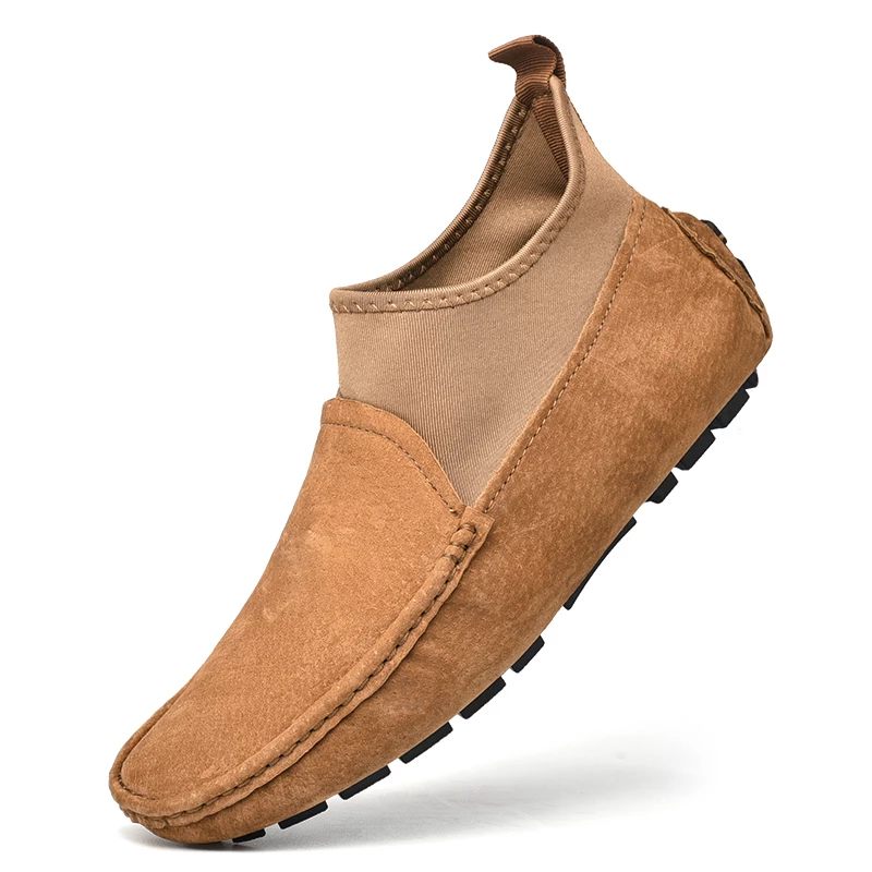 Beningtom Loafer Fritidsskor För Män - Brun päls