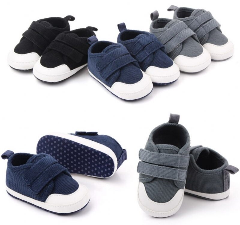 Benjamin Baby Pojkar Casual Sneakers - Grå