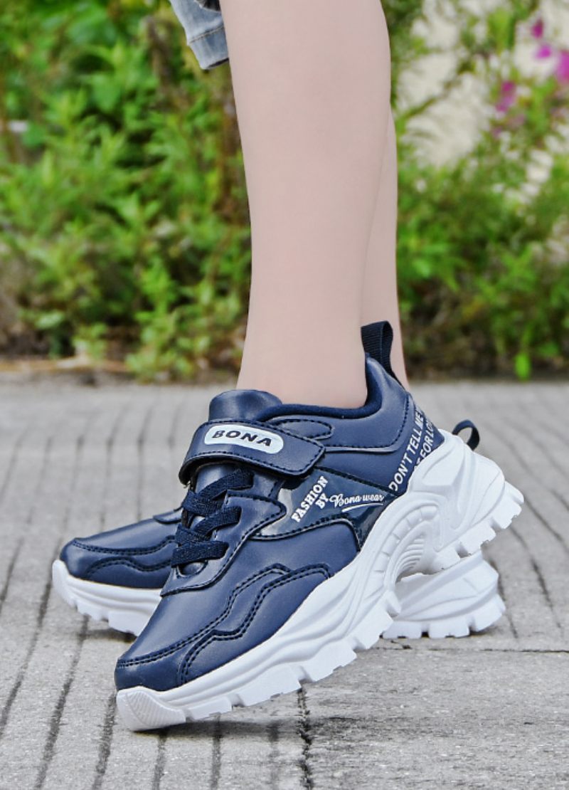 Benjamin Pojkar Casual Sneakers - Marinblå