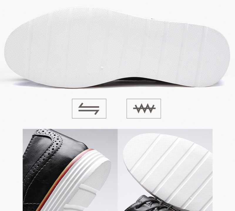 Benzema Casual Skor För Män - Orange