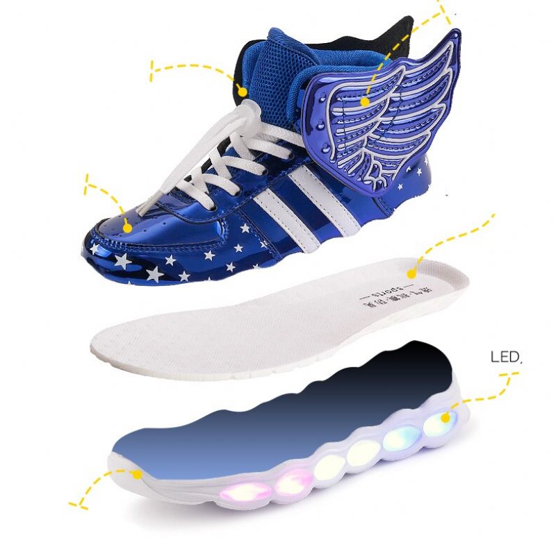 Berlin Unisex Lighted Sneaker För Barn - Rosa
