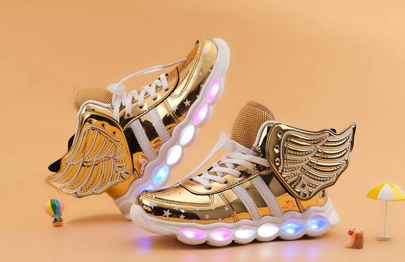 Berlin Unisex Lighted Sneaker För Barn - Rosa