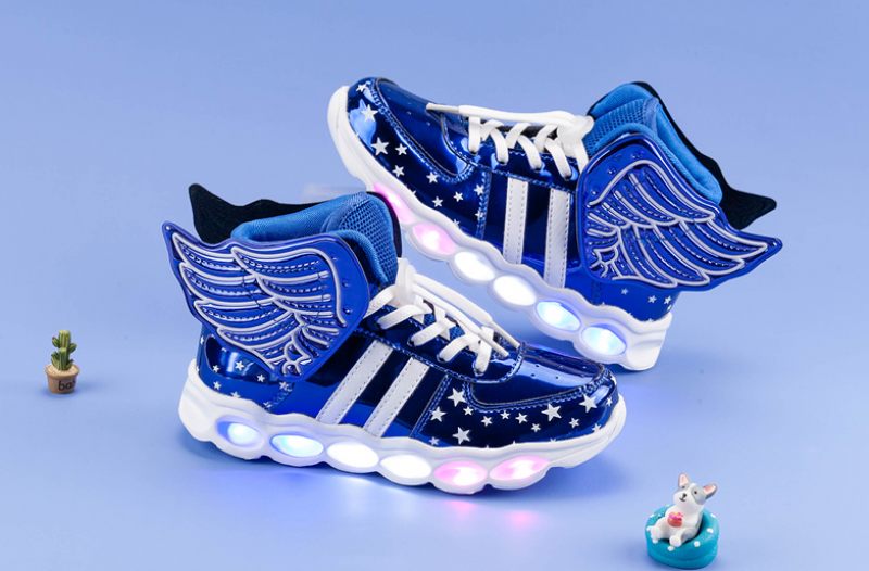 Berlin Unisex Lighted Sneaker För Barn - Rosa