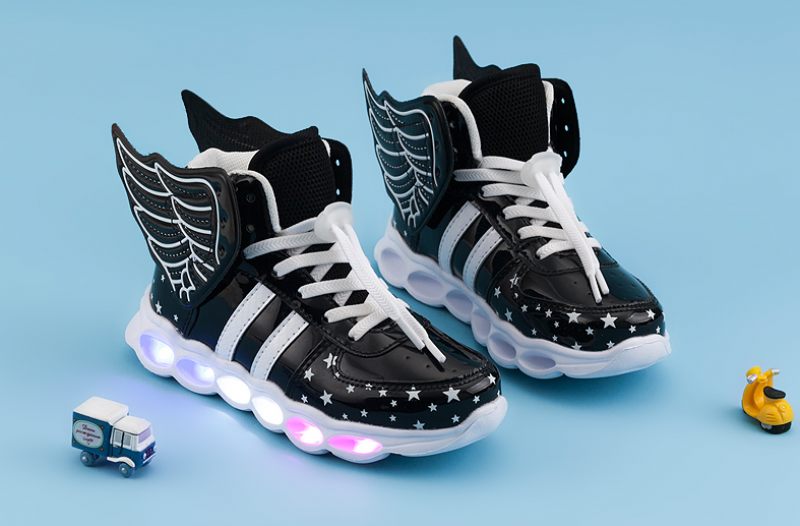 Berlin Unisex Lighted Sneaker För Barn - Rosa