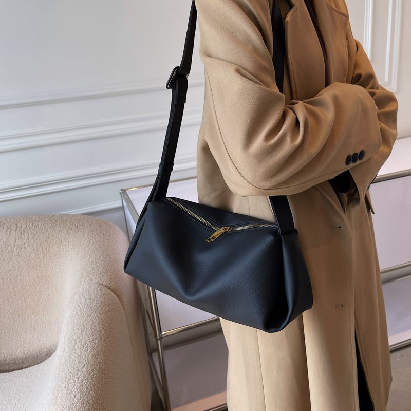 Bernard Axelhandväska För Dammode - Kaffe